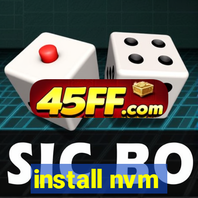 install nvm
